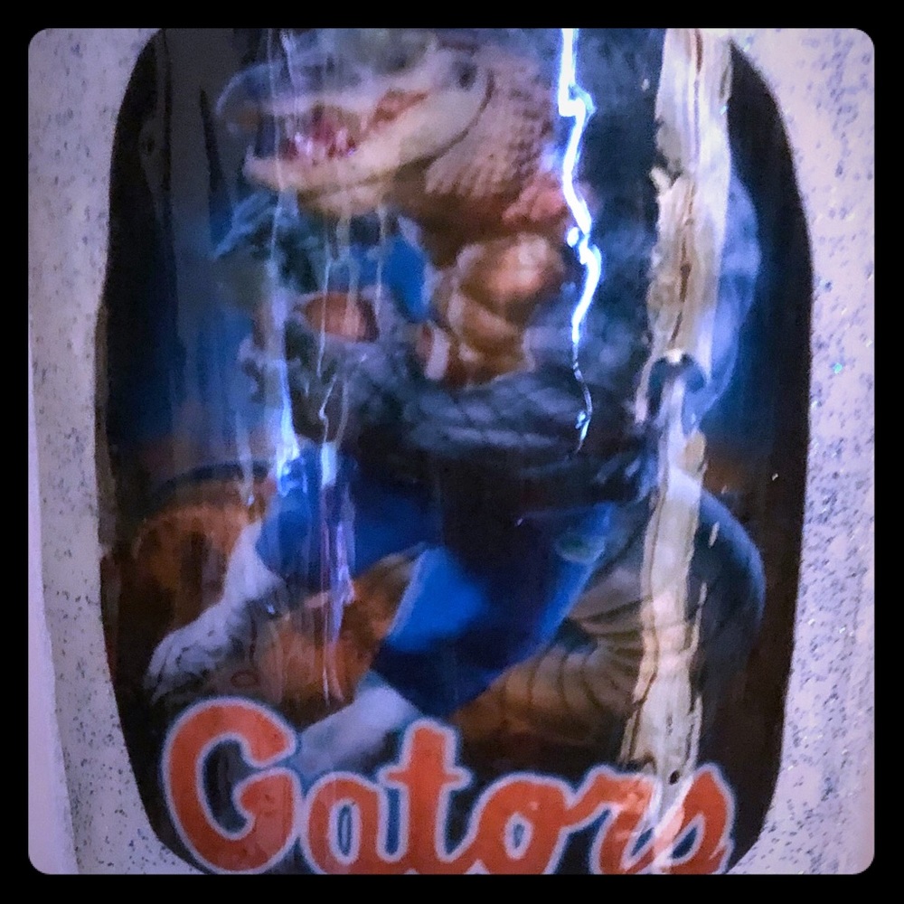 32 oz. tumbler handmade for the Gator fan at home.